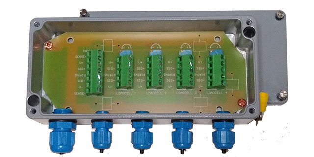 cajas sumadoras JBox4 AL ATEX
